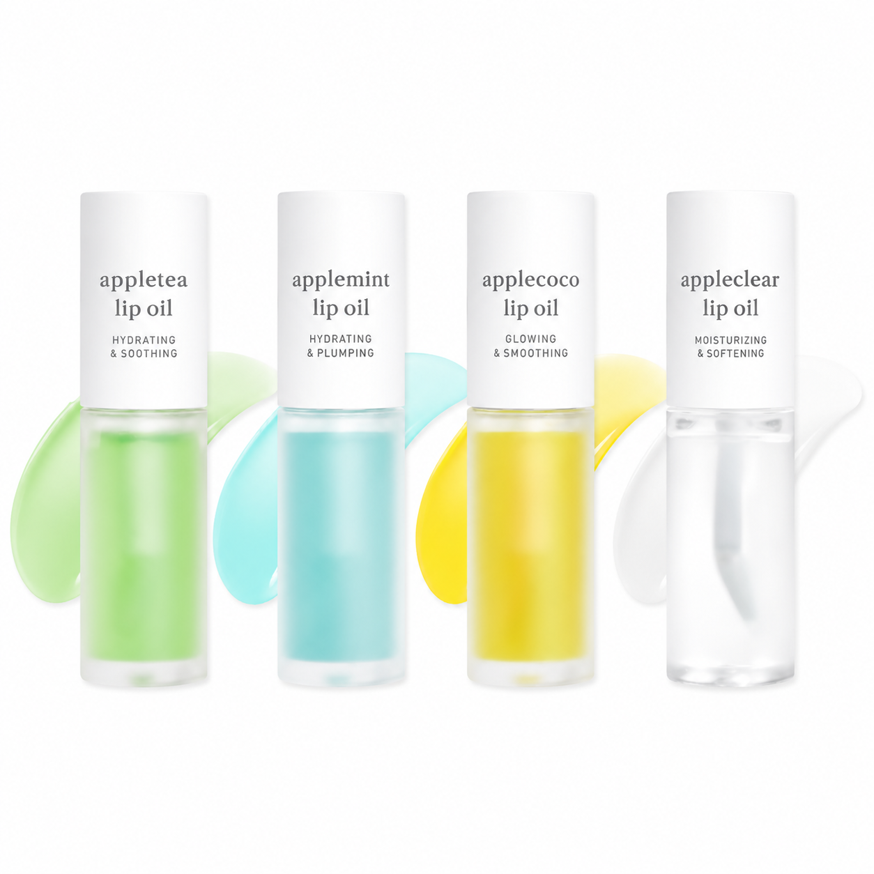 Apple Lip Oil & Lip Stain – Glowing, Tinting & Moisturizing | 16 Shades |  Skincare
