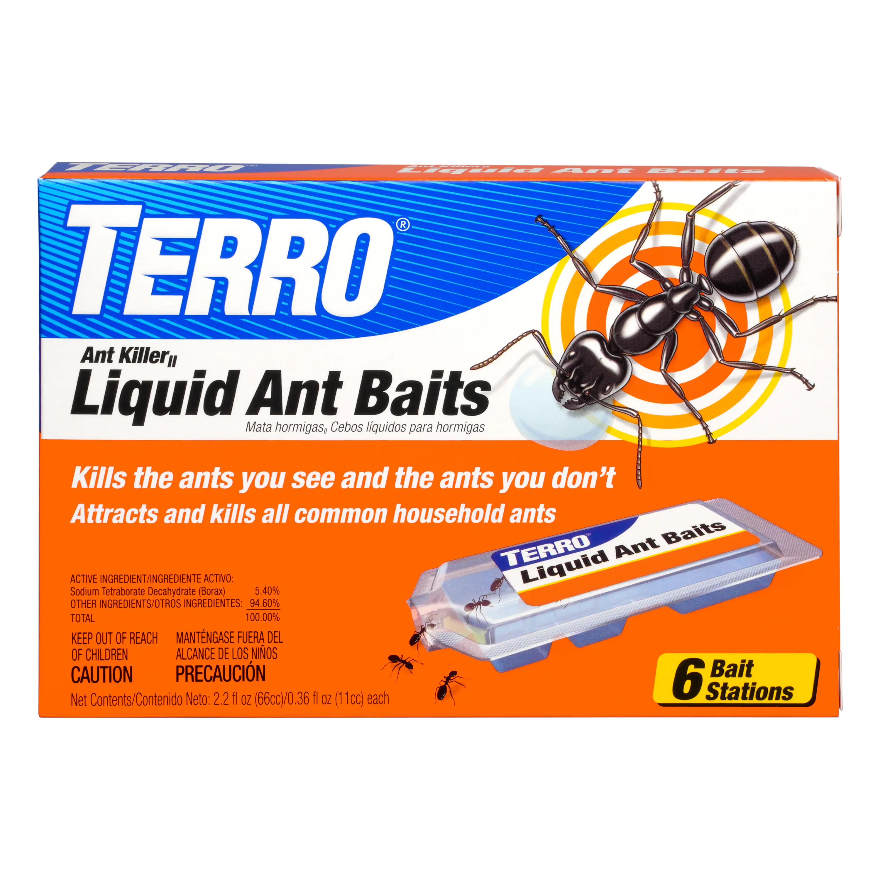 TERRO T300 Liquid Ant Killer Bait Stations – Indoor Ant Control (1–3 Pack)