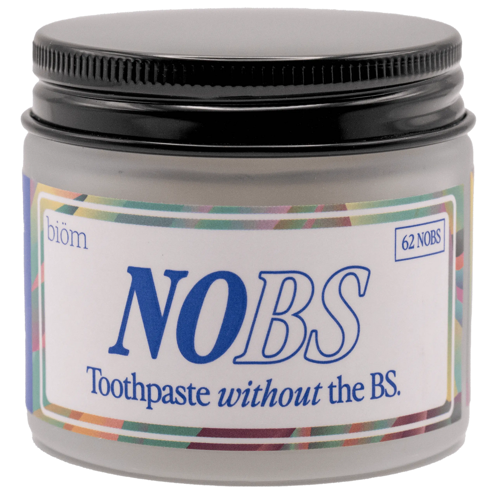 Biöm NOBS Toothpaste Tablets – Classic Mint | SLS-Free, Zero Plastic, Travel-Ready | 1–3 Month Supply