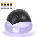 1000ml Humidifier & Essential Oil Diffuser – 7-Color LED, Smoke & Pet Odor Eliminator