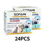 Washing Machine Cleaner Tablets | SOPAMI Deep Clean, Odor Eliminator & Pet-Safe Eco Formula
