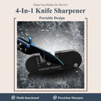4-in-1 Pocket Knife Sharpener