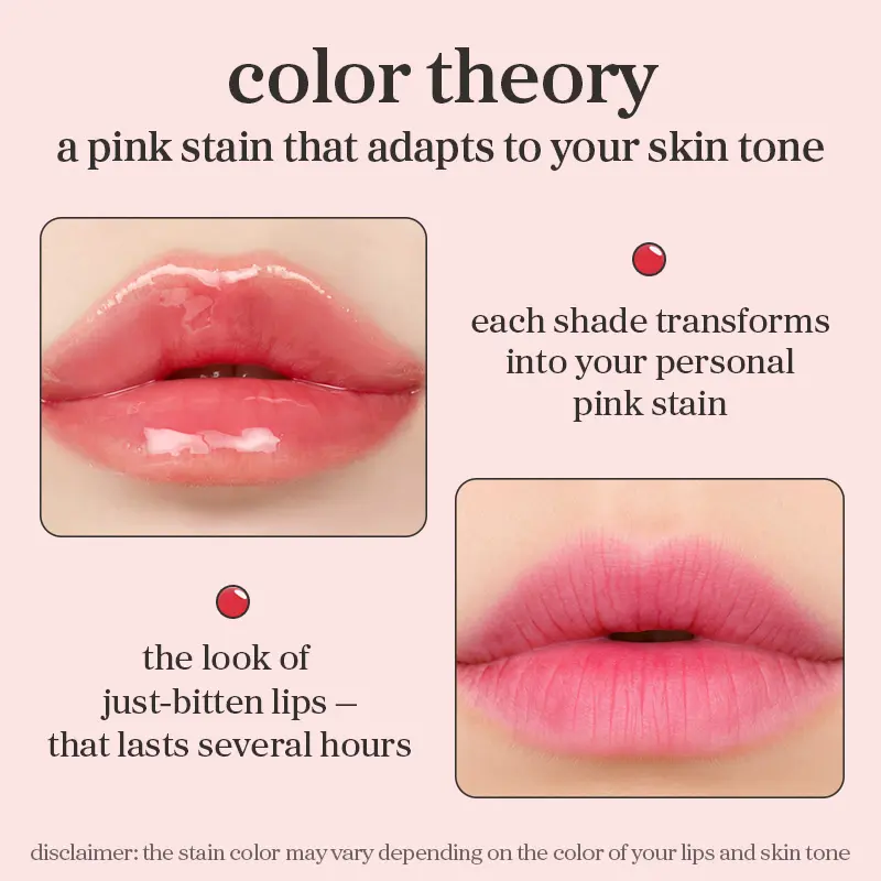 Apple Lip Oil & Lip Stain – Glowing, Tinting & Moisturizing | 16 Shades |  Skincare