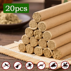 Organic Mugwort & Gastrodia Aromatherapy Sticks – Natural Mosquito Repellent & Sleep Aid