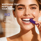 Purple Teeth Strips | Nano-Hydroxyapatite, Peroxide-Free | 14/42 Sessions