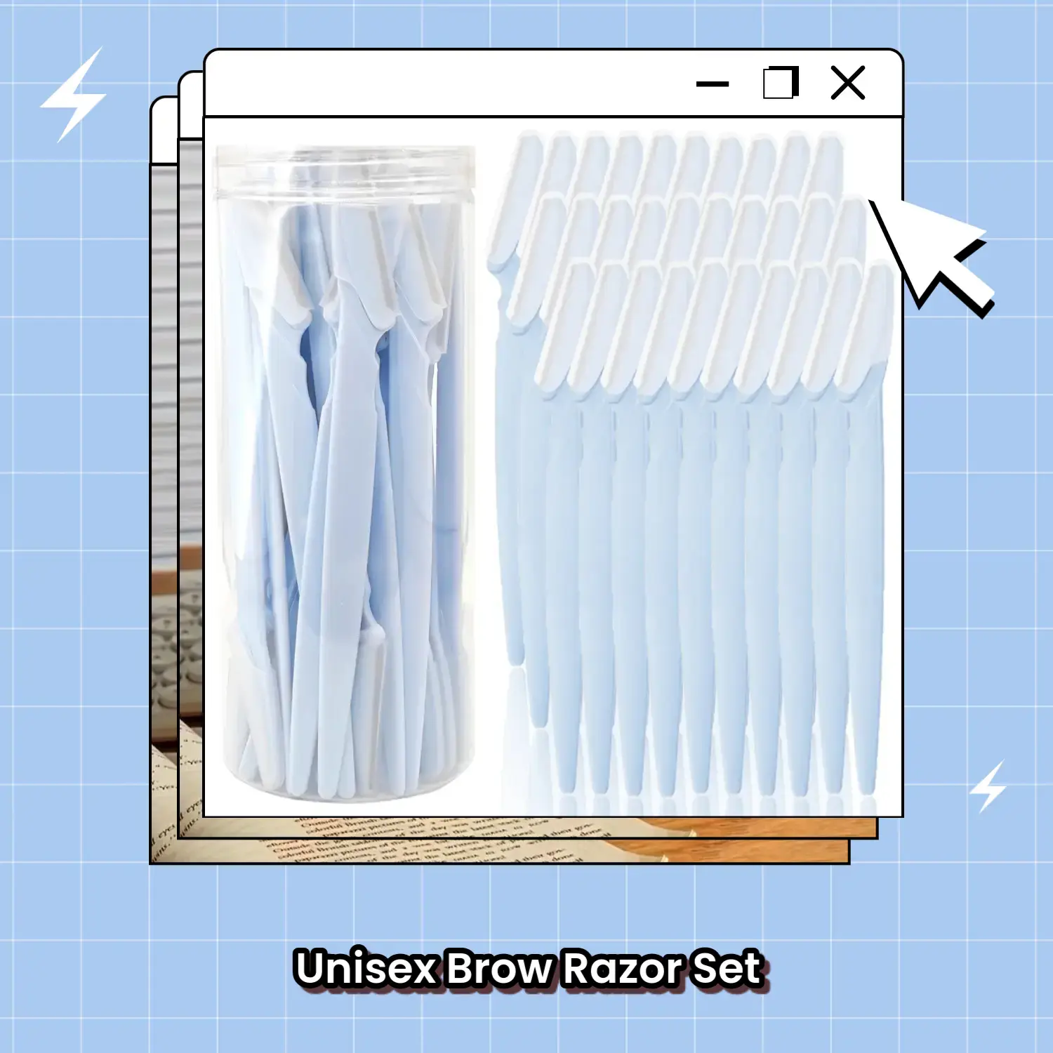Eyebrow Razor & Facial Hair Trimmer