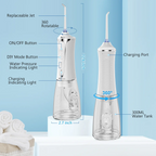 Rechargeable Water Flosser & Oral Irrigator