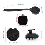 Silicone Body Care Brush Set