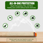 Organic Mugwort & Gastrodia Aromatherapy Sticks – Natural Mosquito Repellent & Sleep Aid