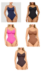FeelinGirl Thong Bodysuit Shapewear | Seamless Tummy Control & Slimming Bodysuit