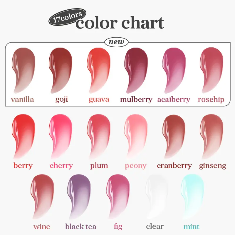 Apple Lip Oil & Lip Stain – Glowing, Tinting & Moisturizing | 16 Shades |  Skincare