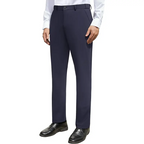 Alimens&Gentle Men's Stretch Dress Pants No Iron Golf Pants Expandable Waist Flat Front Business Casual Formal Pants