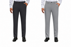 Alimens&Gentle Men's Stretch Dress Pants No Iron Golf Pants Expandable Waist Flat Front Business Casual Formal Pants