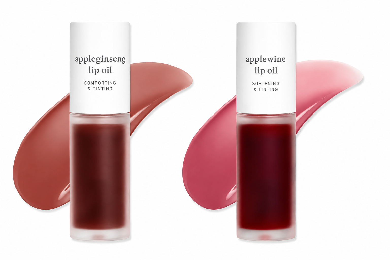 Apple Lip Oil & Lip Stain – Glowing, Tinting & Moisturizing | 16 Shades |  Skincare