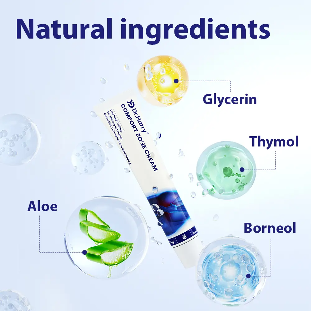 DR.HARRY 02 Intimate Comfort Cream – Borneol, Thymol & Aloe Vera | Daily Soothing Relief