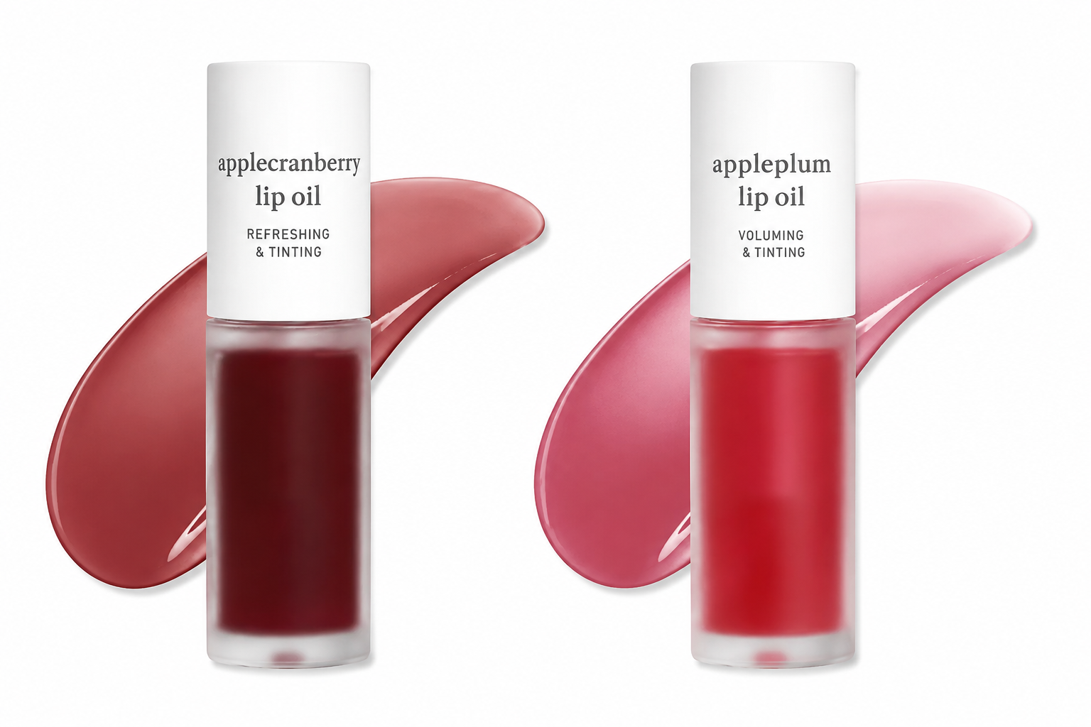 Apple Lip Oil & Lip Stain – Glowing, Tinting & Moisturizing | 16 Shades |  Skincare