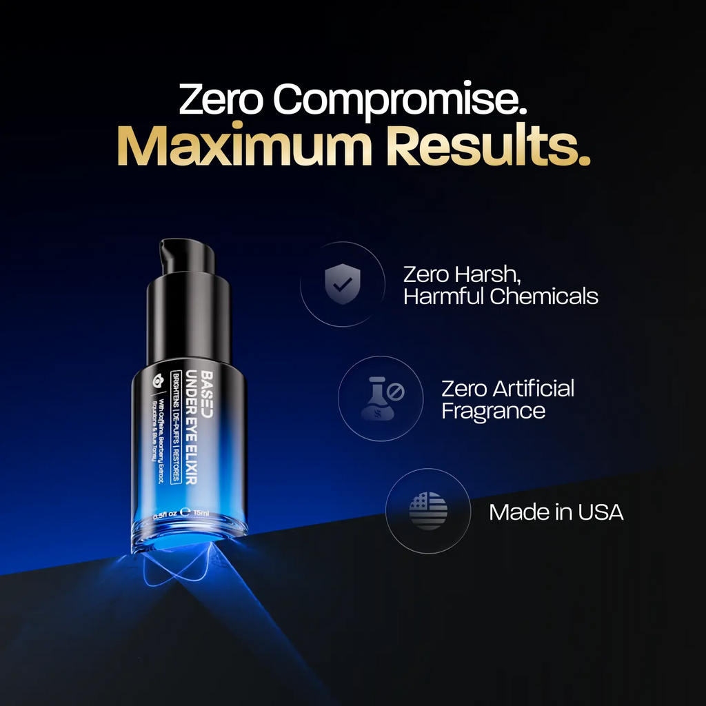 BASED Under Eye Elixir | Brightens, De-Puffs & Restores