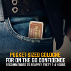 Solid Cologne for Men – Travel Size Tins | Alcohol-Free Balm | Choose Your Scent Pack