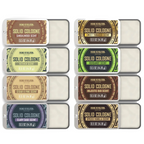 Solid Cologne for Men – Travel Size Tins | Alcohol-Free Balm | Choose Your Scent Pack