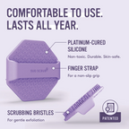 Antimicrobial Silicone Face Scrubber