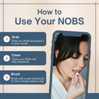 Biöm NOBS Toothpaste Tablets – Classic Mint | SLS-Free, Zero Plastic, Travel-Ready | 1–3 Month Supply