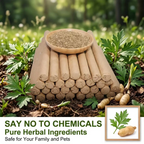 Organic Mugwort & Gastrodia Aromatherapy Sticks – Natural Mosquito Repellent & Sleep Aid