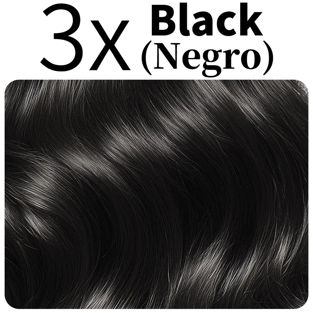 3-in-1 Herbal Hair Dye Shampoo – Ammonia-Free Gray Coverage, 500ml