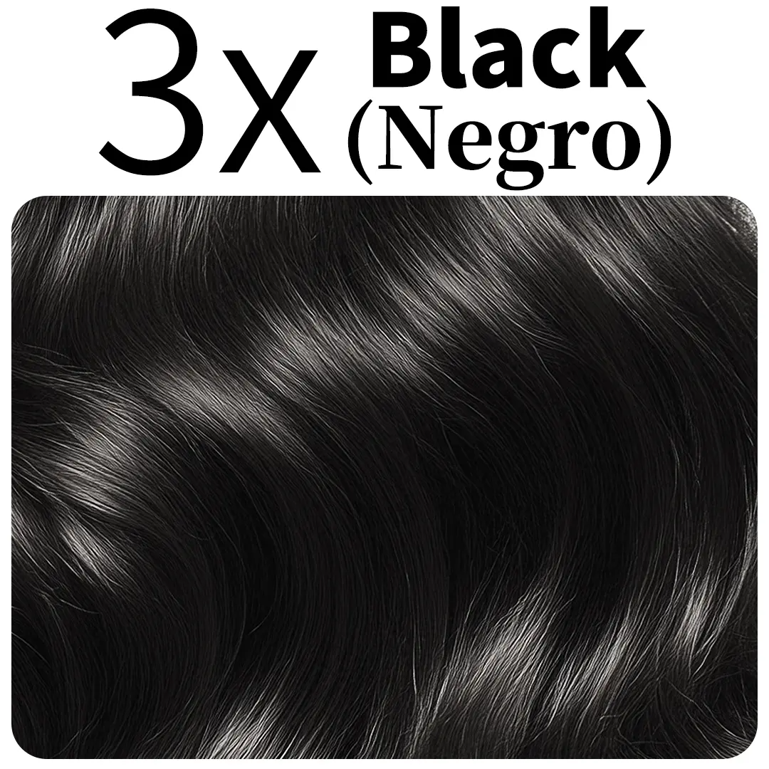 3-in-1 Herbal Hair Dye Shampoo – Ammonia-Free Gray Coverage, 500ml