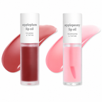 Apple Lip Oil & Lip Stain – Glowing, Tinting & Moisturizing | 16 Shades |  Skincare