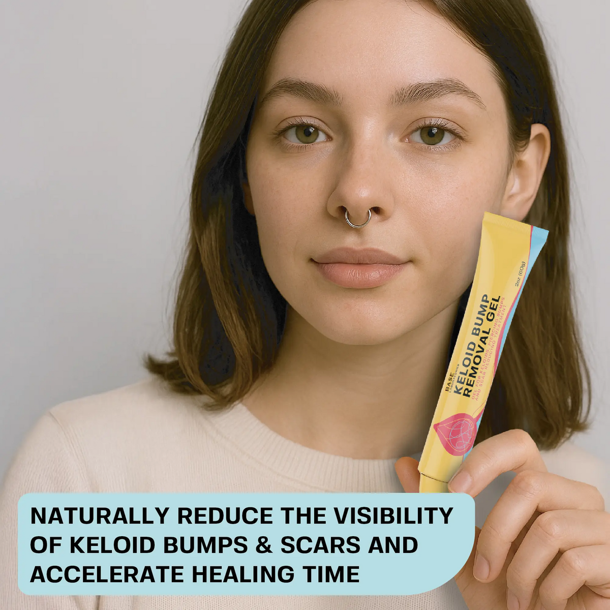 Keloid & Piercing Bump Skincare Gel | Scar Appearance Gel