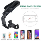 Joytutus Car Phone Mount – Long Arm, 360° Rotatable, Anti-Scratch | Hands-Free Holder for Driving & Vlogging