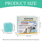 Washing Machine Cleaner Tablets | SOPAMI Deep Clean, Odor Eliminator & Pet-Safe Eco Formula