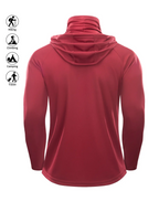 Men's Sun Protection Hoodie with Face Mask – UPF Quick-Dry Fishing Jacket | S–XXL