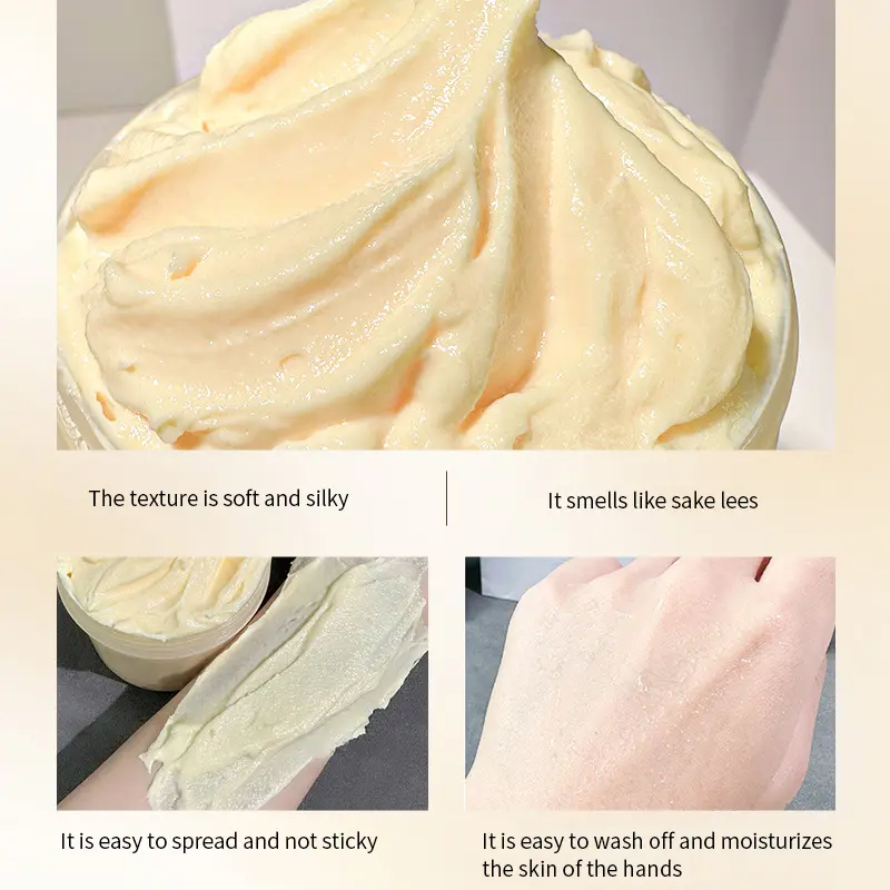 Sake Lees Silky Smooth Hand Mask