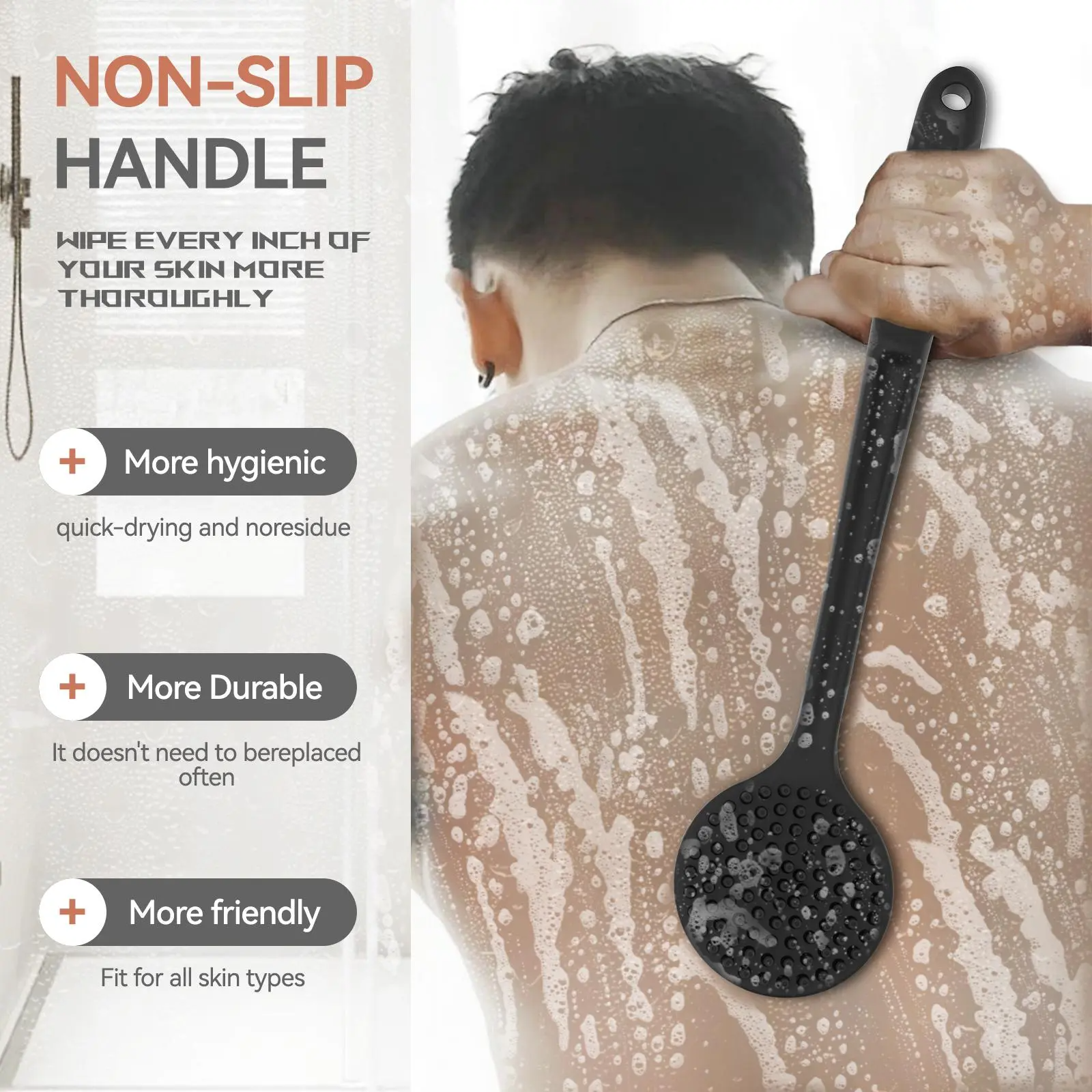 Silicone Body Care Brush Set