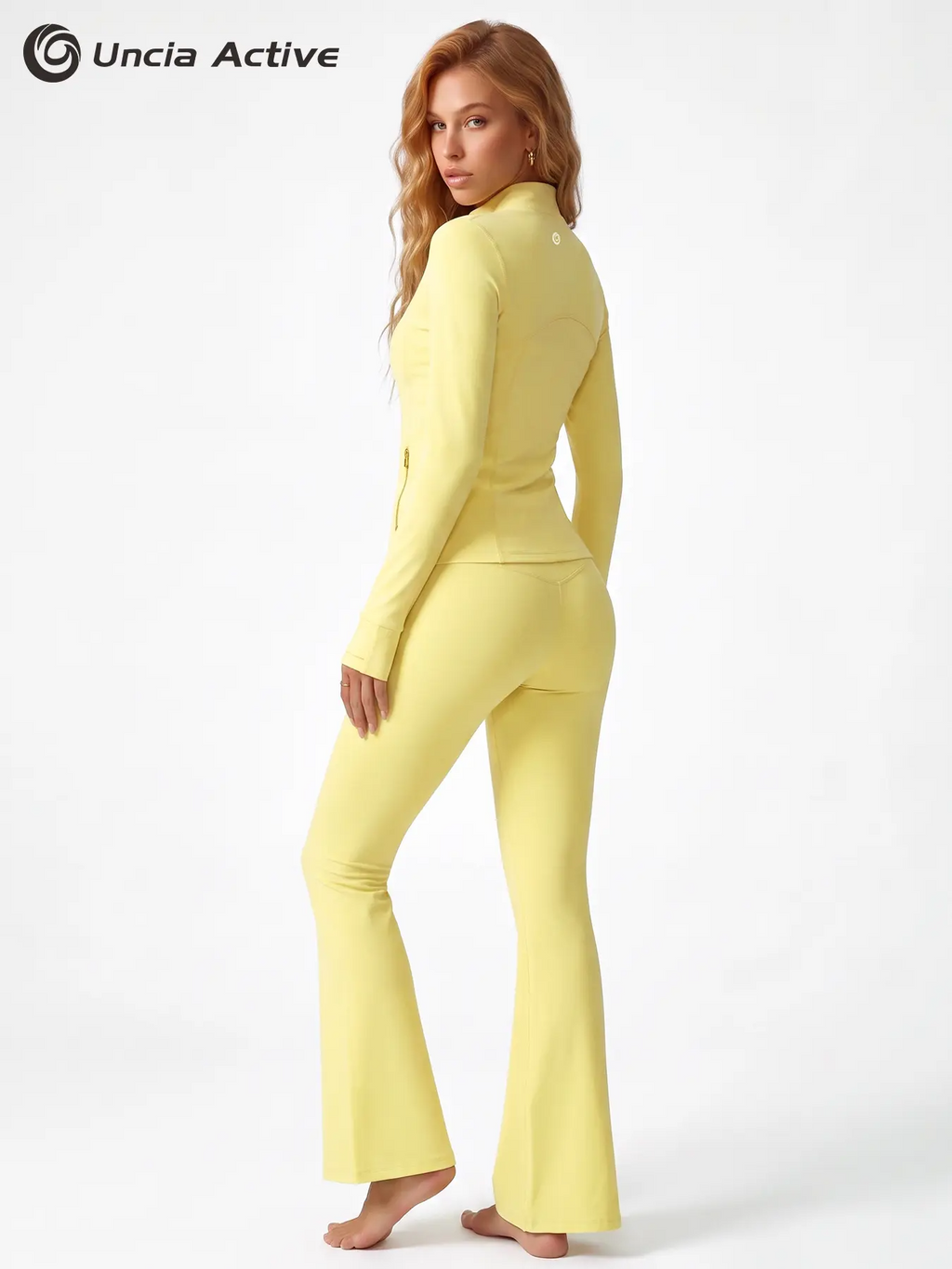Women's Tracksuit Set | Soft Brushed Zip Jacket & Yoga Leggings – Casual Activewear S–XL