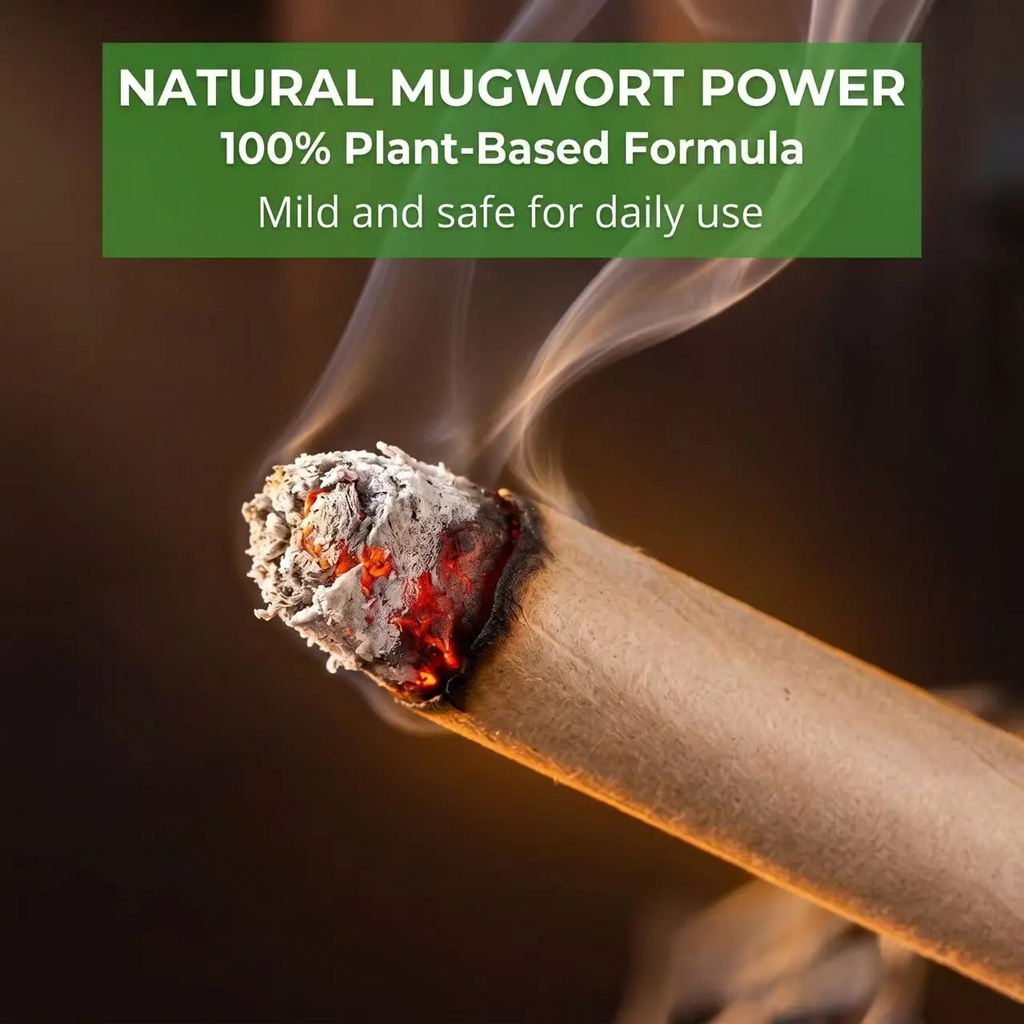 Organic Mugwort & Gastrodia Aromatherapy Sticks – Natural Mosquito Repellent & Sleep Aid