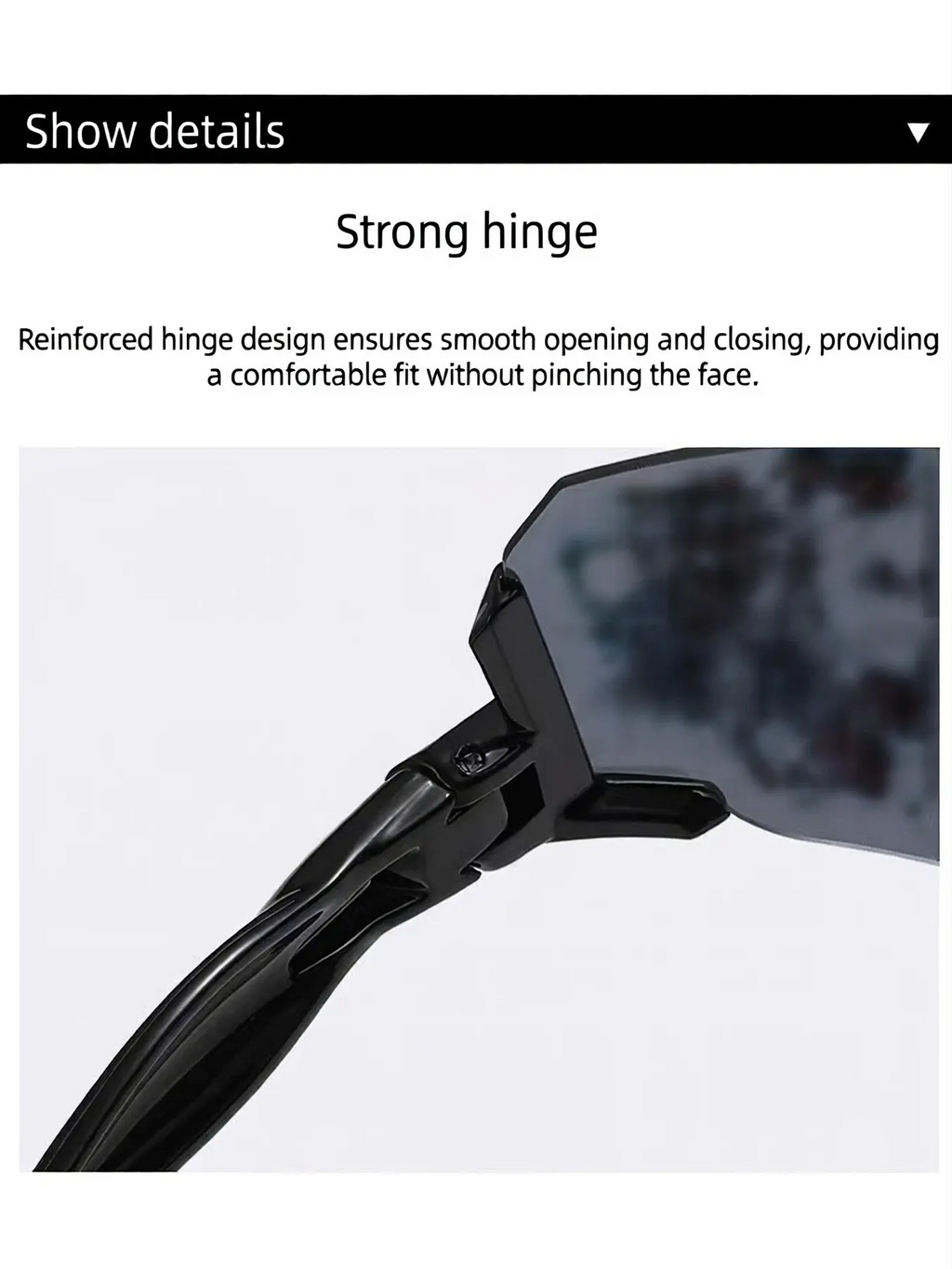 Cycling Sunglasses – Windproof UV Protection Sports Eyewear