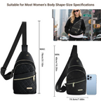 Women's Mini Crossbody Chest Bag – Hiking & Travel Fanny Pack