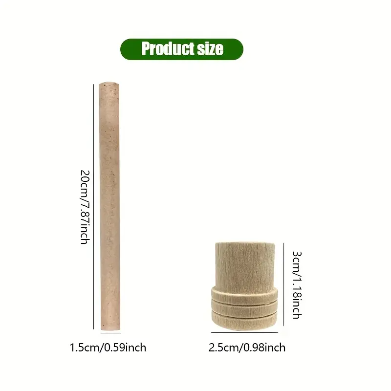 Organic Mugwort & Gastrodia Aromatherapy Sticks – Natural Mosquito Repellent & Sleep Aid