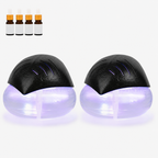 1000ml Humidifier & Essential Oil Diffuser – 7-Color LED, Smoke & Pet Odor Eliminator