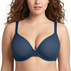 Air Light Breathable Sheer Mesh Halter Bra Plus Size Summer Unlined Full Coverage Bra Underwire