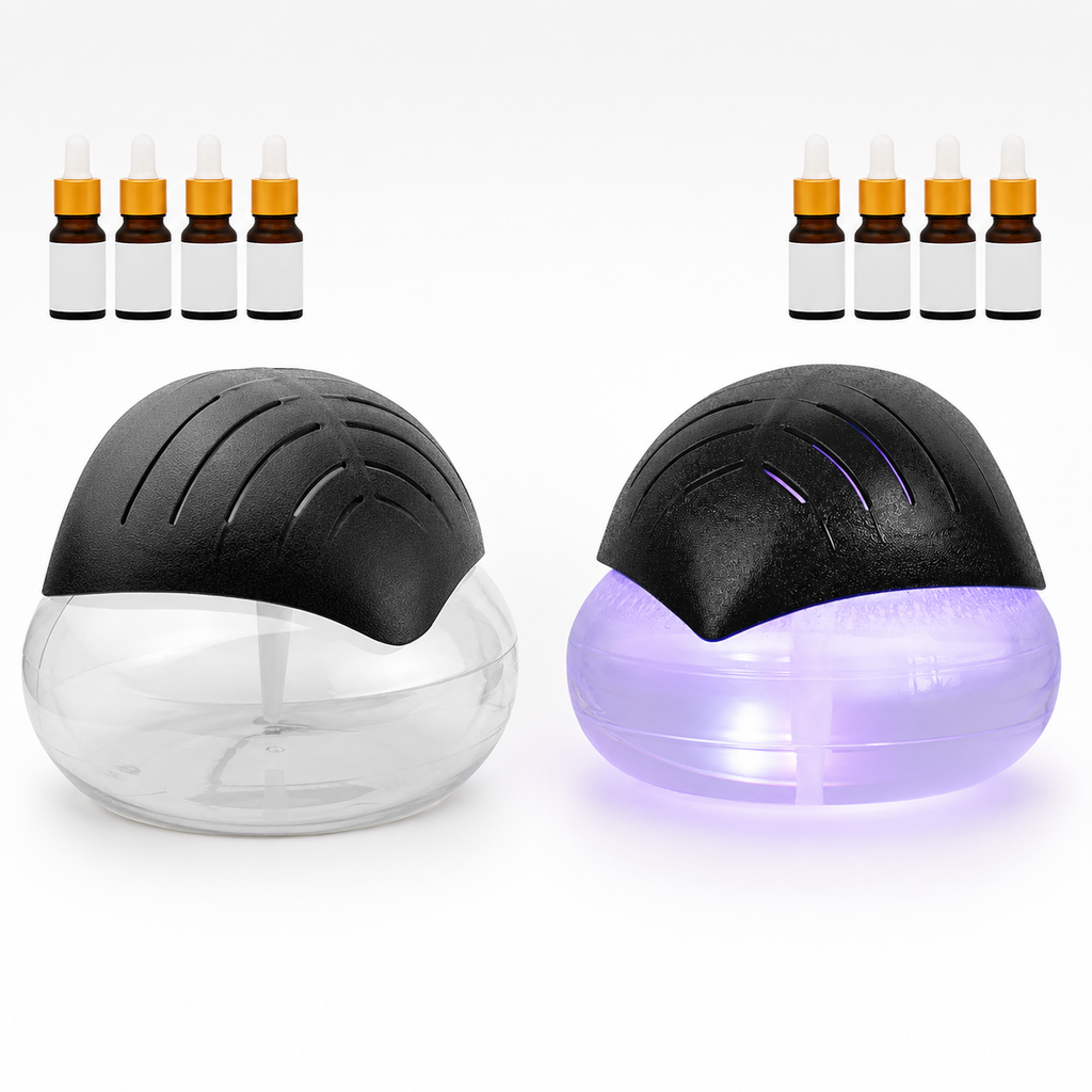 1000ml Humidifier & Essential Oil Diffuser – 7-Color LED, Smoke & Pet Odor Eliminator