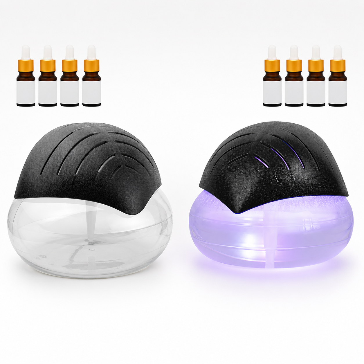 1000ml Humidifier & Essential Oil Diffuser – 7-Color LED, Smoke & Pet Odor Eliminator