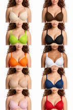 Air Light Breathable Sheer Mesh Halter Bra Plus Size Summer Unlined Full Coverage Bra Underwire